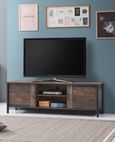 Spink Dark Oak 160cm Large TV Unit