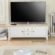 Signature Grey Painted TV Stand - 2 Door - 2 Drawer