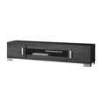 Status Sarah Day TV Unit - 202cm - 4 Sliding Door - Grey Birch