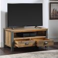 Urban Elegance Reclaimed Wood Widescreen TV Cabinet