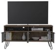 Vegas Grey TV Unit with Hairpin Legs