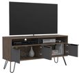 Vegas Grey TV Unit with Hairpin Legs