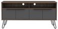 Vegas Grey TV Unit with Hairpin Legs