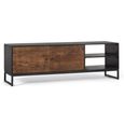 Venedocia TV Unit - 2 Door - Mango Wood