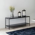 Vita 100cm TV Unit - Black Wood