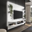 White Wall Unit