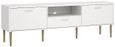 White Storage Large TV Unit