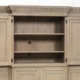 Triple Breakfront Large TV Cabinet - Wood