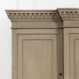 Triple Breakfront Large TV Cabinet - Wood