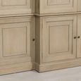 Triple Breakfront Large TV Cabinet - Wood