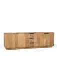 Wrenley Large TV Unit - Storage - 180cm - Natural - Mango Wood