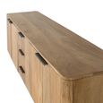Wrenley Large TV Unit - Storage - 180cm - Natural - Mango Wood