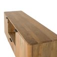 Wrenley TV Unit - Storage - 160cm - Natural - Mango Wood