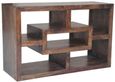 Yoga Dark Wood Multi Shelf 110cm TV Unit