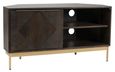Zaine Walnut 104cm Corner TV Unit
