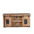 Zindinda TV Unit - 2 Door - Recycled Wood