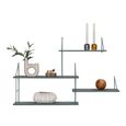 Harlem Wall Shelf - Green Wood