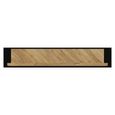 Chevron Wall Shelf - Oak