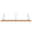 Chiba Wall Shelf - Wooden Large - Natural