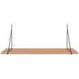 Chiba Wall Shelf - Wooden - Natural