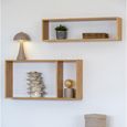 Ember Wall Shelf - Bamboo Wood