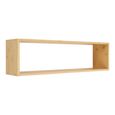 Ember Wall Shelf - Bamboo Wood
