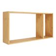 Ember Wall Shelf - Bamboo - Natural - 70cm
