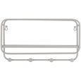 Feira Hat Shelf - Grey Metal