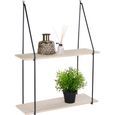 Haag Wall Shelf - Wood & Metal