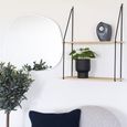 Haag Wall Shelf - Wood & Metal