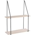 Haag Wall Shelf - Wood & Metal