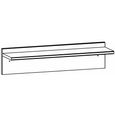 Rauch Joel Wall Rack - Alpine White