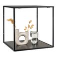Vita Wall Shelf - Black Melamine