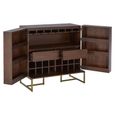 Brando Drinks Cabinet - Acacia Wood