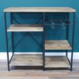 Kitchen Storage Unit - Mango Wood - Wood