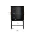 Bloomville Shagreen 2 Door Bar Cabinet