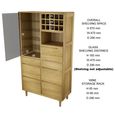 Scandic Drinks Cabinet - Oak
