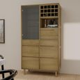 Scandic Drinks Cabinet - Oak