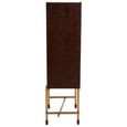 Delta Wine Cabinet - 2 Door - Walnut Wood