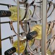 Shelving Unit - Industrial Metal - with Wine Rack