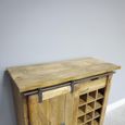 Wine Cabinet - Wooden - 1 Sliding Door
