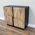 Wine Cabinet - 2 Door - Mango Wood