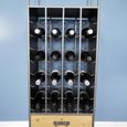 Wine Cabinet - Metal - 2 Drawer - 32 Bottles