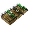 Harbury Wine Rack - Natural and Black - 6 Bottle