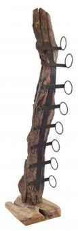 Medium Teak Wine Rack