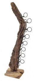 Medium Teak Wine Rack