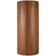 Niarada Bar Cabinet - 2 Door - Curved - Acacia Wood