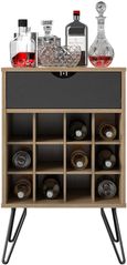 Nowata Contra Natural Wine Rack Cabinet - 8374348COMNUK