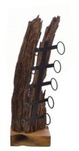 Small Teak Wine Rack