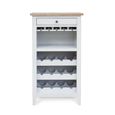Signature Grey Painted Wine Rack